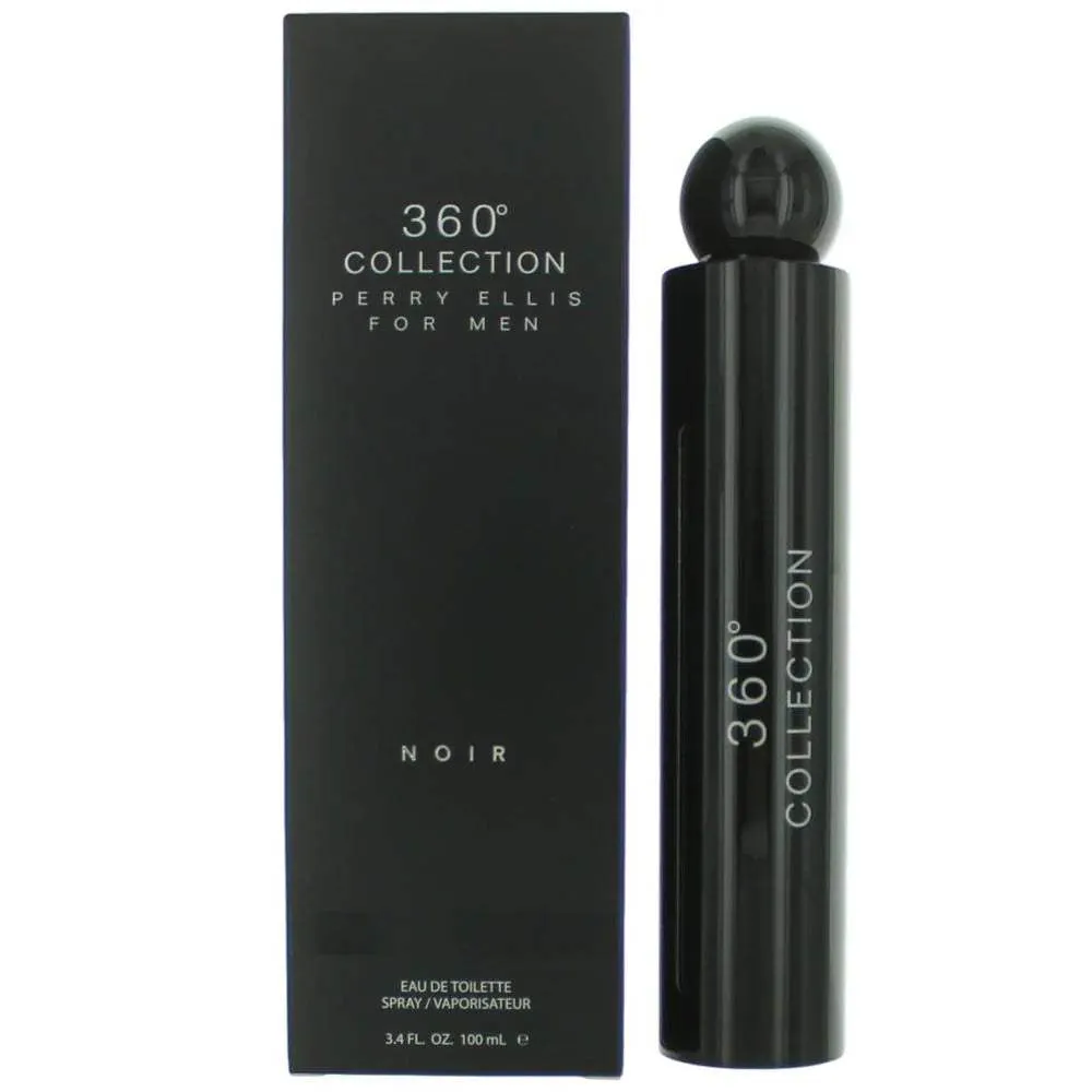 360 Collection Noir by Perry Ellis for Men - 3.4 oz EDT Spray