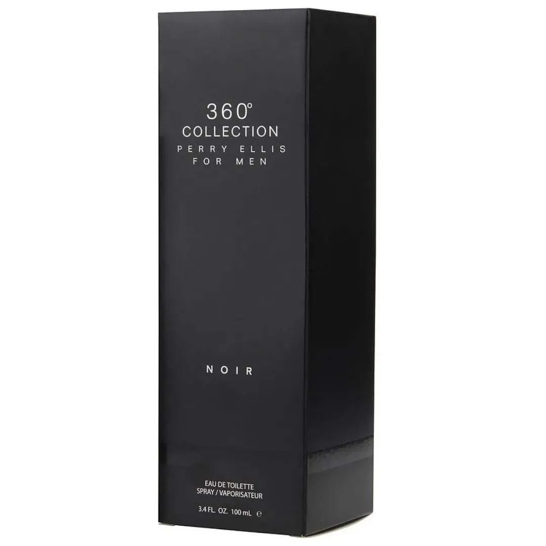 360 Collection Noir by Perry Ellis for Men - 3.4 oz EDT Spray