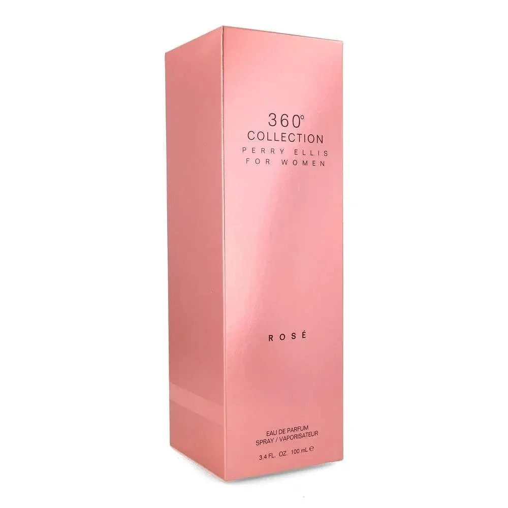 360 Collection Rose by Perry Ellis for Women - 3.4 oz EDP Spray