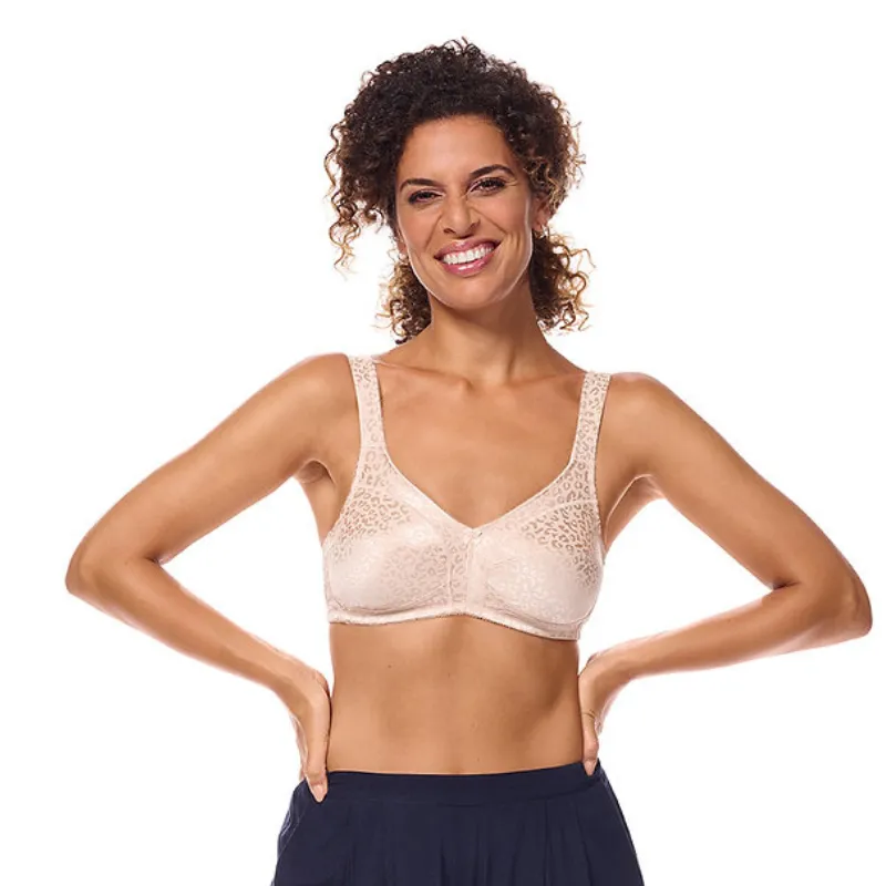 Amoena Jenna Wireless Mastectomy Bra Blush