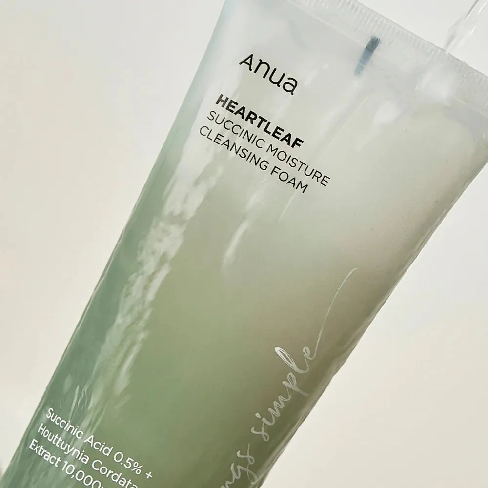 Anua Heartleaf Succinic Moisture Cleansing Foam 150ml