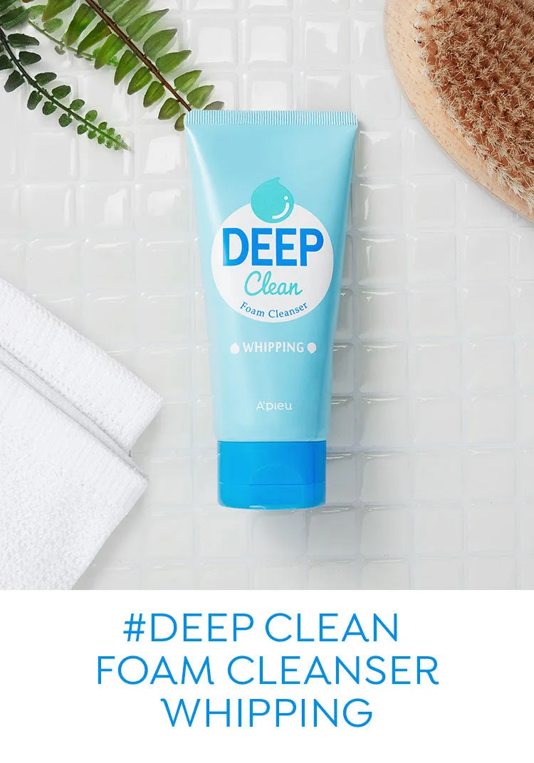 APIEU Deep Clean Foam Cleanser Whipping 130ml