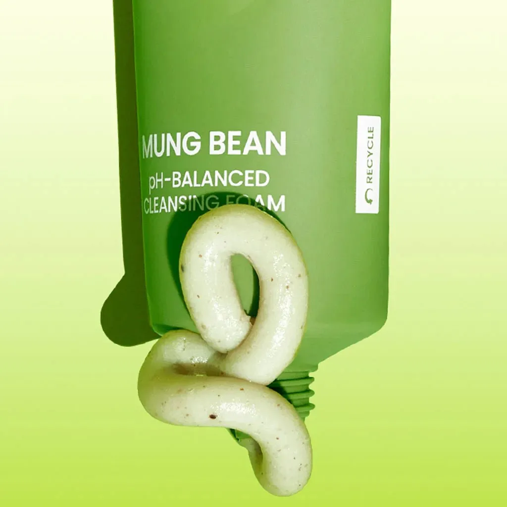 Beplain Mung Bean PH Balanced Cleansing Foam 80ml