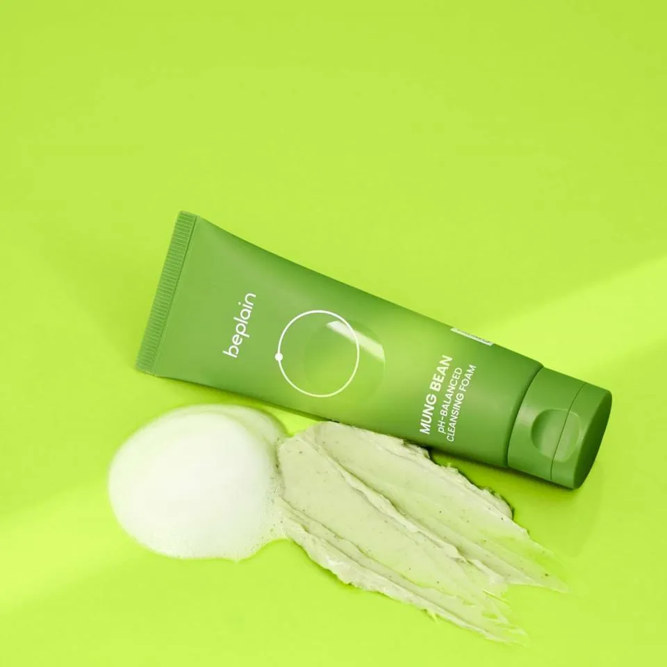 Beplain Mung Bean PH Balanced Cleansing Foam 80ml