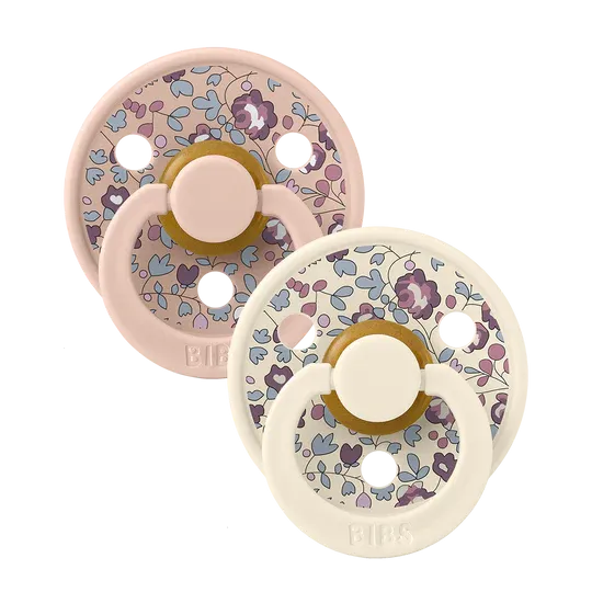 Bibs Pacifier - Liberty - Eloise and Blush - 2 pack