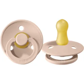 BIBS USA- Natural Rubber Pacifier 2 Pack - Blush