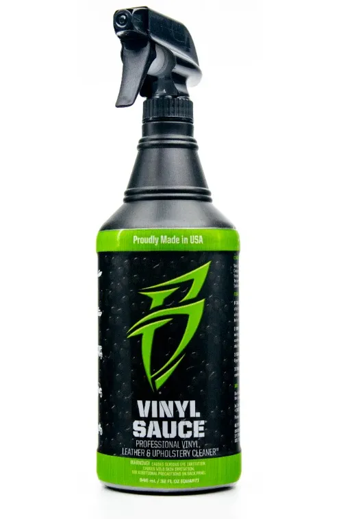 Bling Sauce Vinyl Sauce Professional Vinyl, Leather, & Upholstery Cleaner