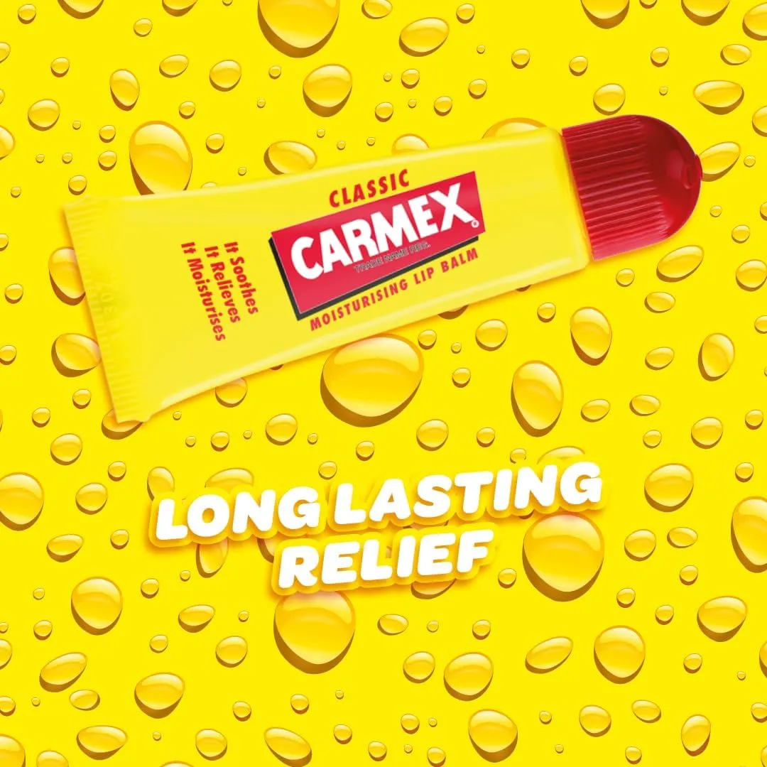 Carma Laboratories Carmex Moisturising Lip Balm Tube Classic 10g