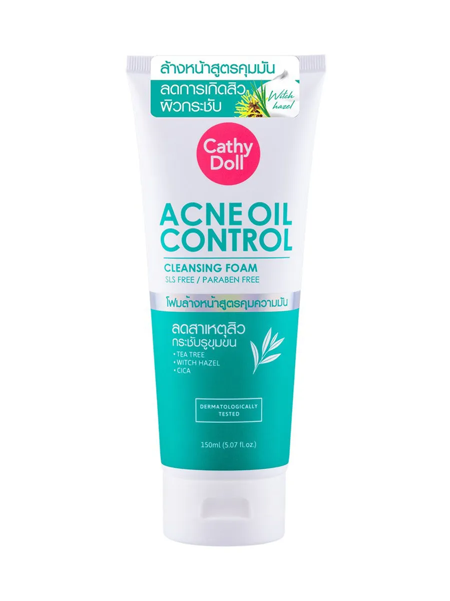 Cathy Doll Acne Oil Control Cleansing Foam 150ml (Thai)