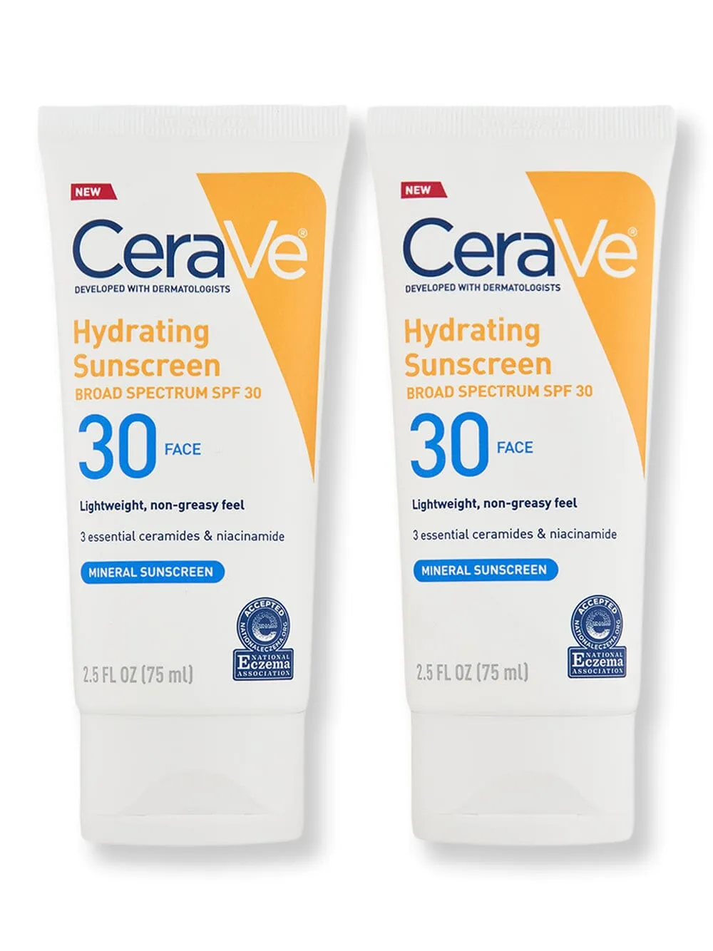 CeraVe Sunscreen Face Lotion SPF 30 2 Ct 2.5 oz