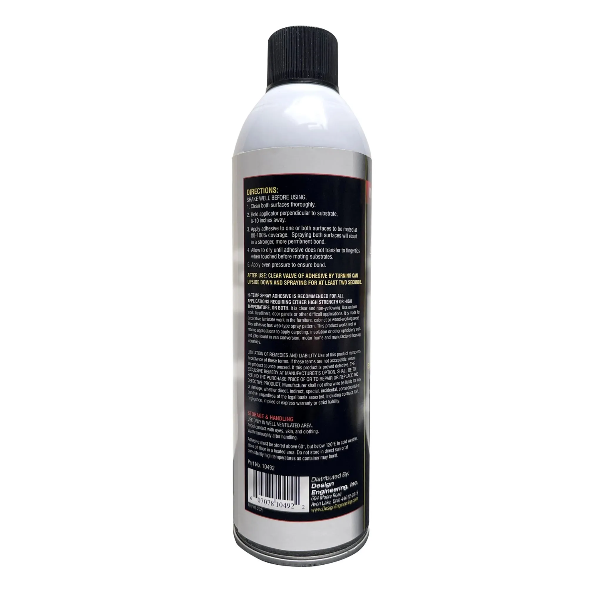 DEI Hi-Temp Spray Adhesive - 13.30 oz Aerosol