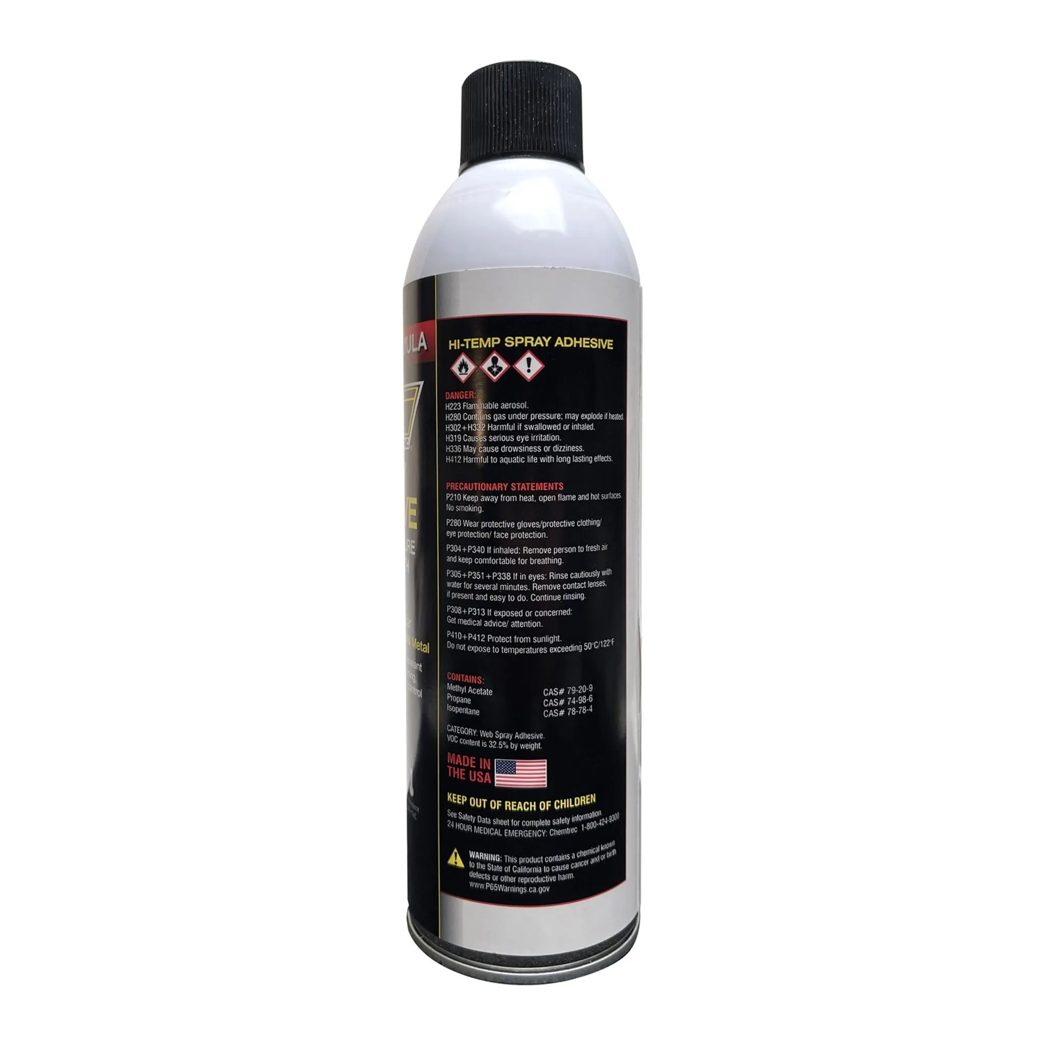 DEI Hi-Temp Spray Adhesive - 13.30 oz Aerosol