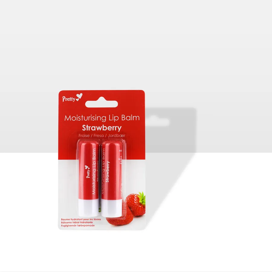 FACE FACTS PRETTY MOISTURIZING LIP BALM (2 in pack)