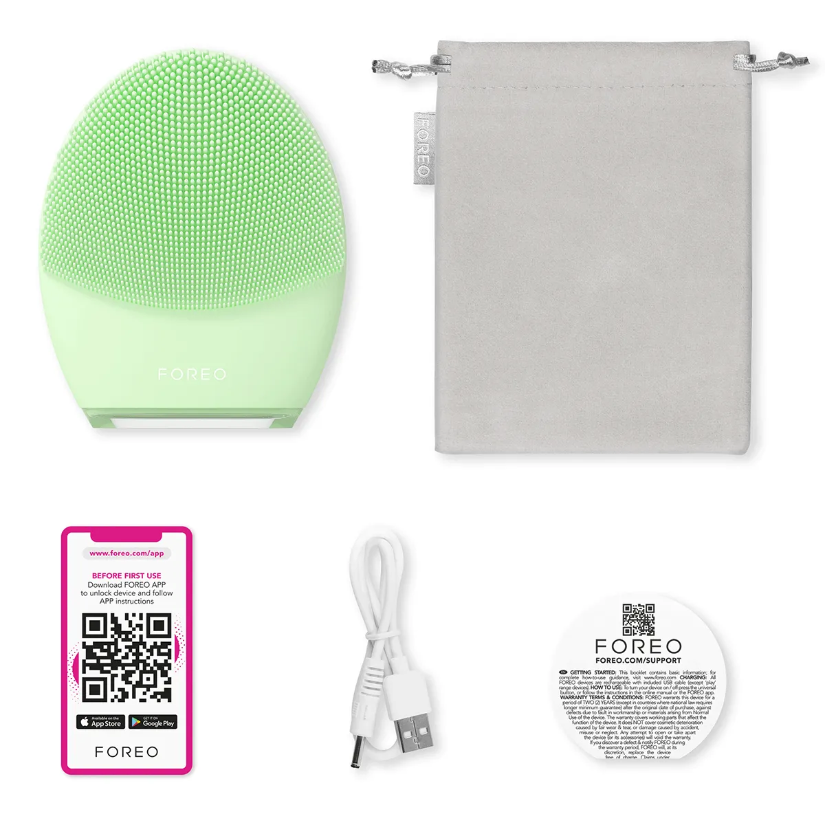 FOREO LUNA 4 Smart Facial Cleansing & Firming Device