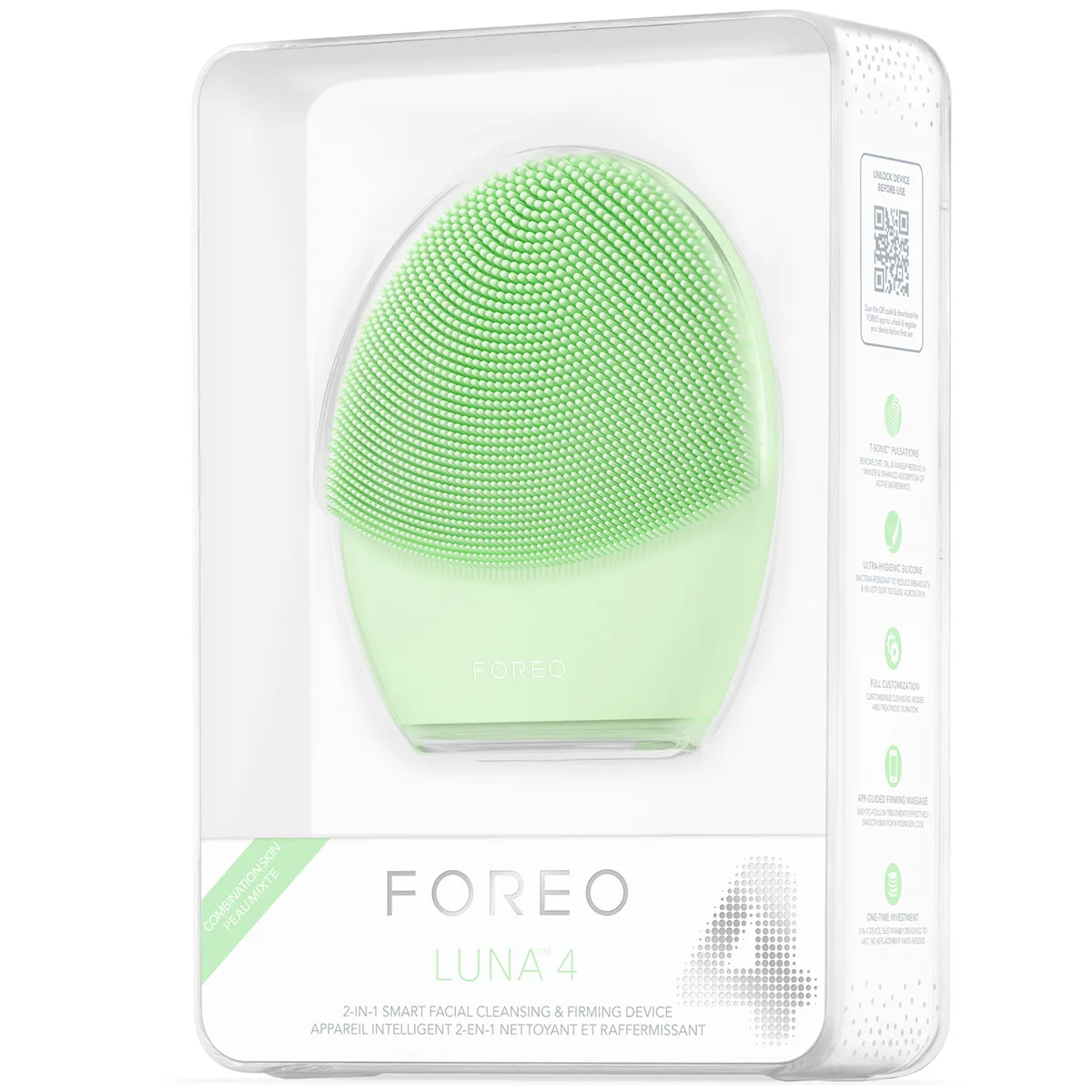 FOREO LUNA 4 Smart Facial Cleansing & Firming Device