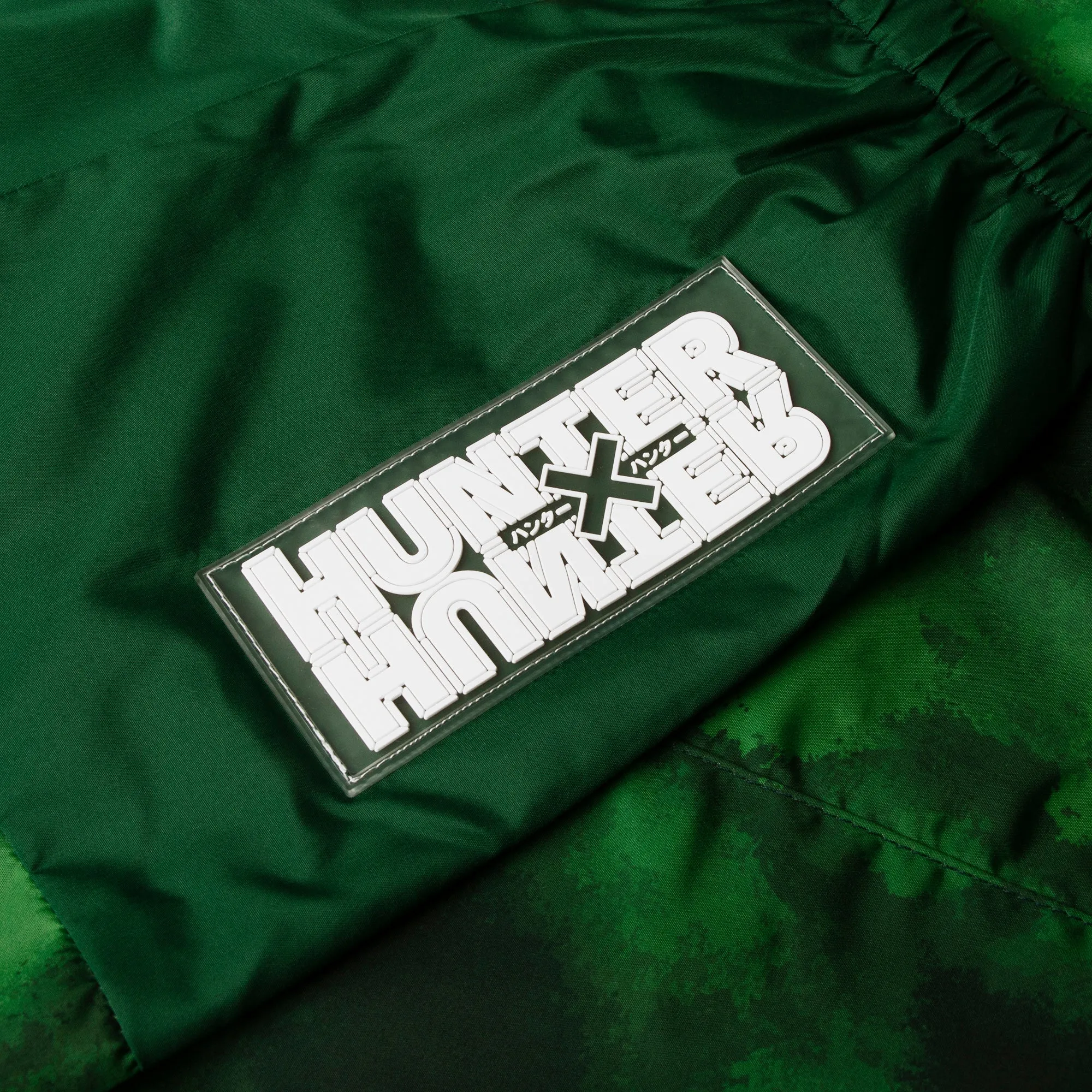 Gon Green Spray Paint Camo Anorak