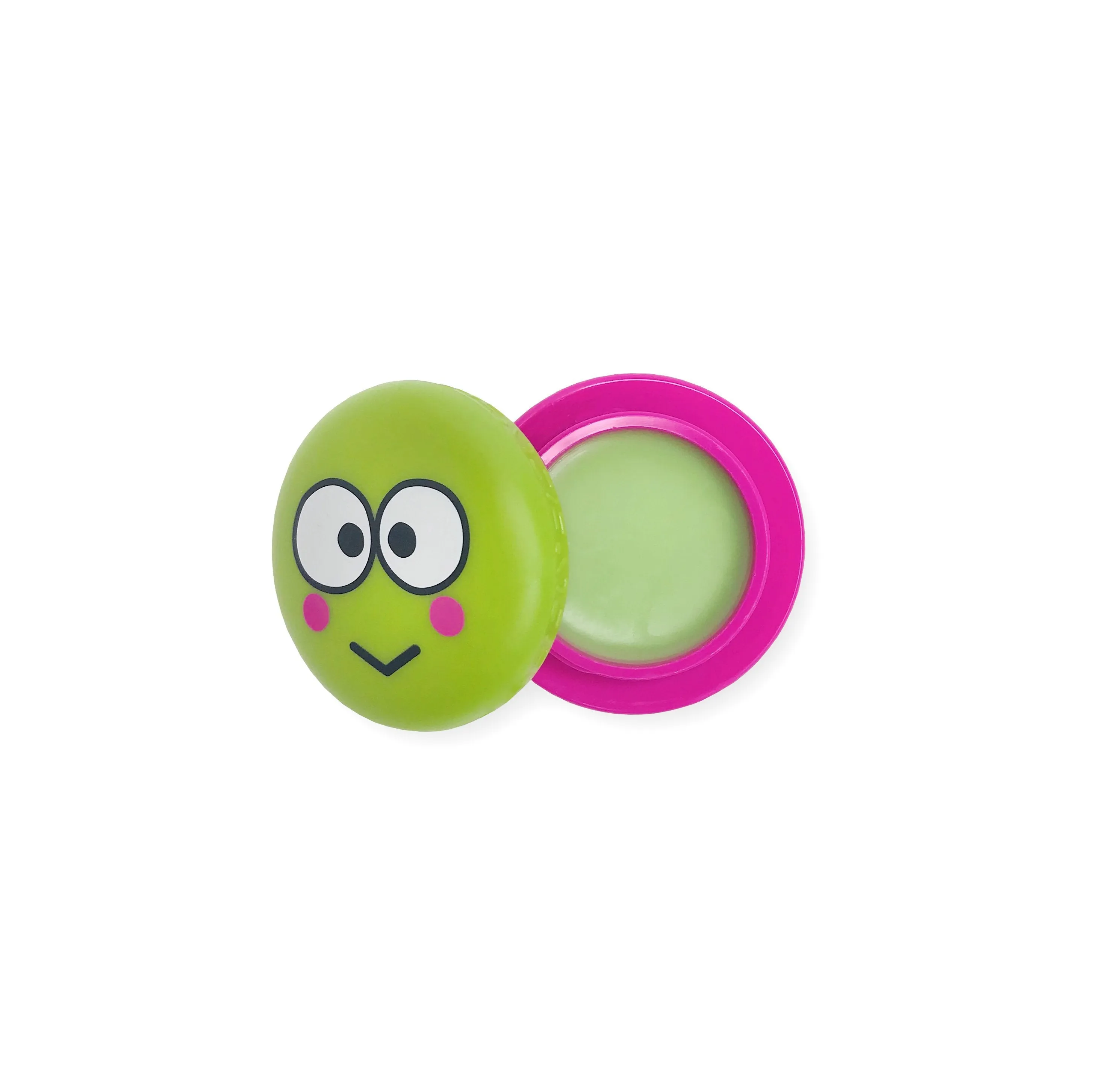 Keroppi Macaron Lip Balm - Green Apple A Day