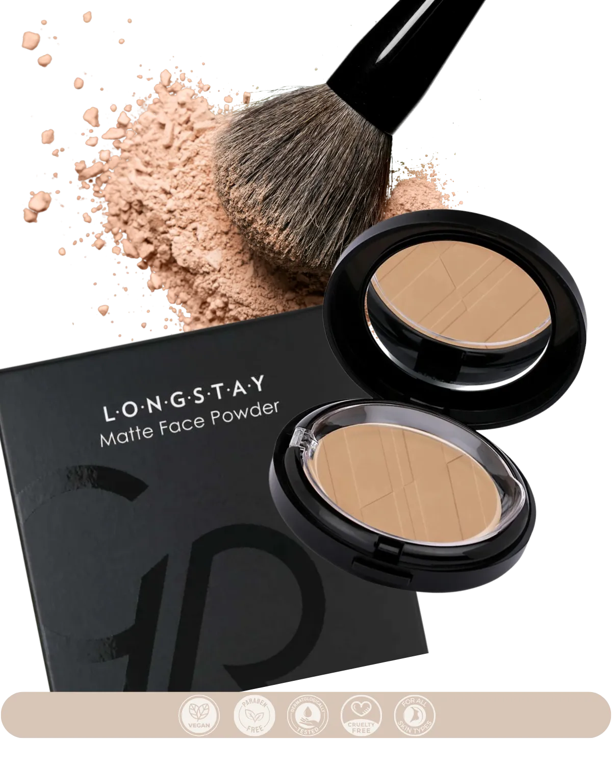 Long Stay Matte Face Powder