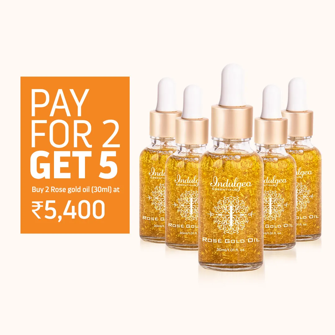 Pay For 2 Get 5 : Rose Gold Oil