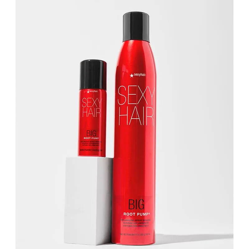 SexyHair Big Root Pump Volumizing Spray Mousse