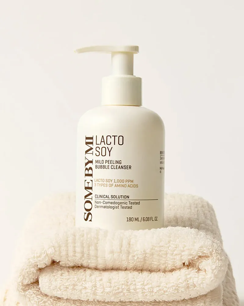 SOME BY MI Lacto Soy Mild Peeling Bubble Cleanser