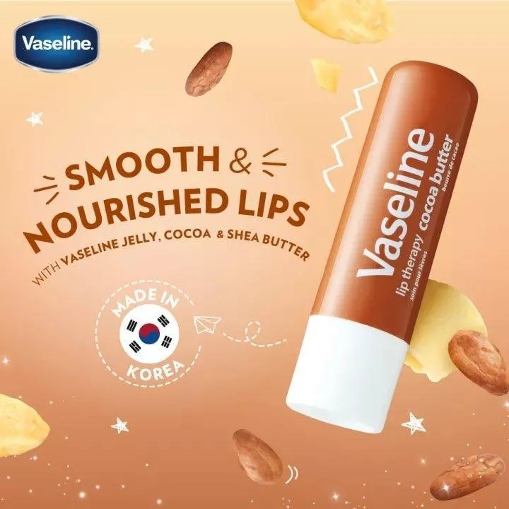 Vaseline Lip Therapy Lip Balm Mini Stick Cocoa Butter - 4.8gm