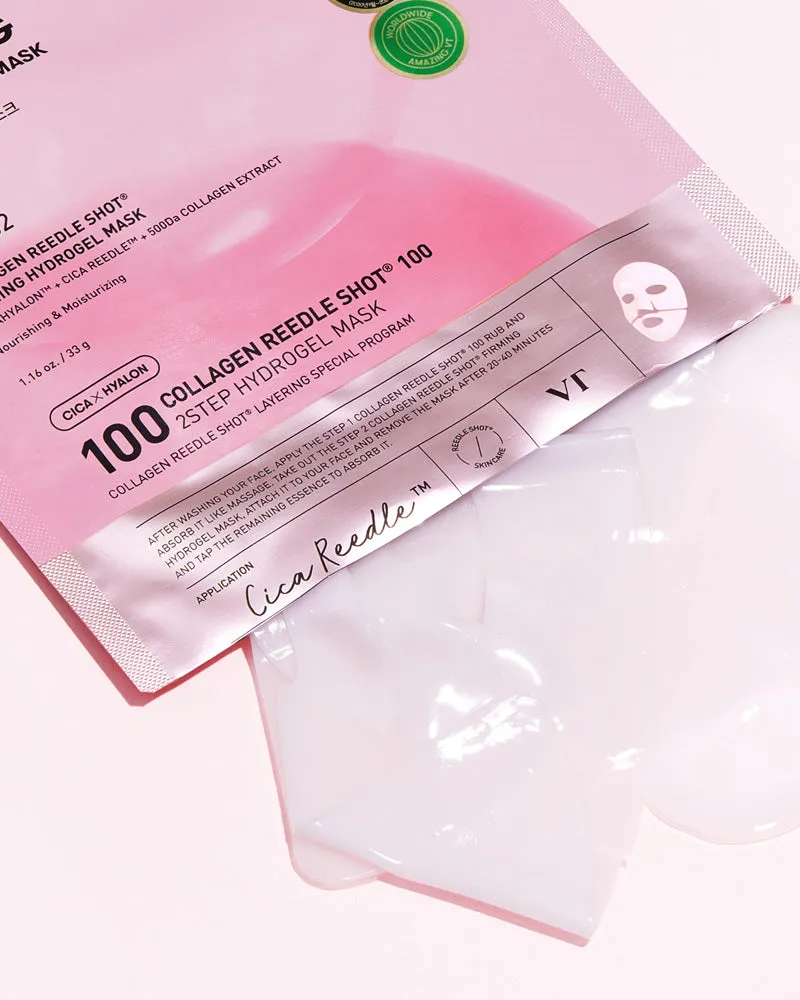 VT Reedle Shot 100 2-Step Hydrogel Mask #Collagen