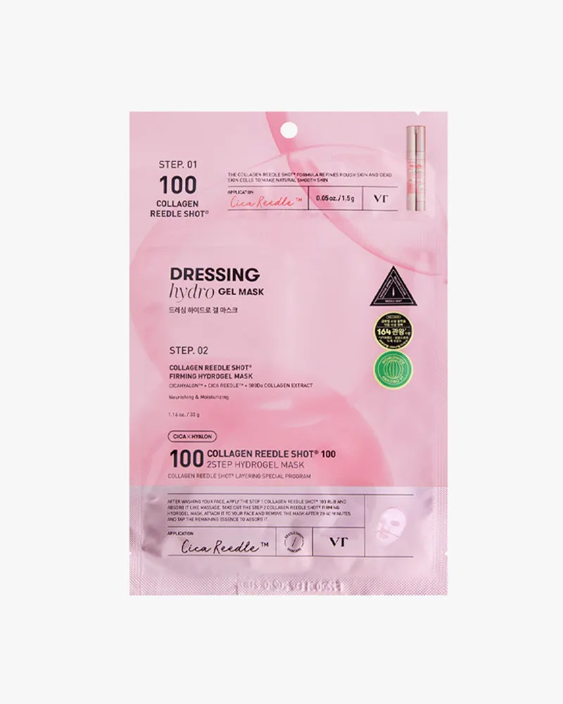 VT Reedle Shot 100 2-Step Hydrogel Mask #Collagen