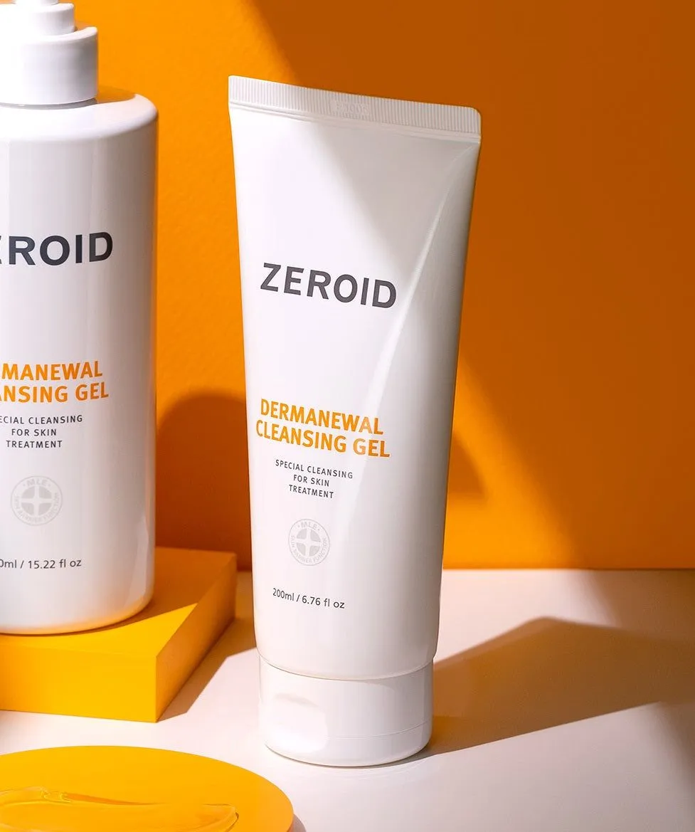 ZEROID DERMANEWAL CLEANSING GEL 200ml